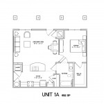 1 Bedroom 1 Bath 692 sq ft $ Call For Pricing