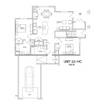 2 Bedroom 2 Bath w/garage 1023 sq ft $ Call For Pricing