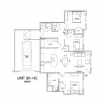 3 Bedroom 2 Bath w/garage 1095 sq ft $Call For Pricing