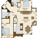 The Marley 2 Bedroom | 2 Bath 937 Square Feet $ Call For Pricing