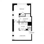 One Bedroom | One Bathroom590 sq. ft. $ Call For Pricing