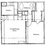One Bedroom | One Bathroom 529 sq. ft. $ Call For Pricing
