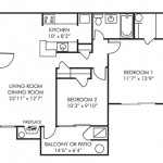 2 Bedroom 805 sq ft $ Call For Pricing