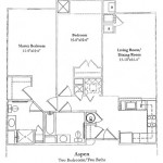 2 Bedroom (Aspen) 1031 Sq Ft $ Call For Pricing