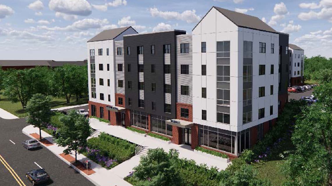 Rendering of Homes at Oxon Hill